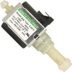 Ulka EAP5 Vibratory Pump – Dramatically increase the pressure in your espresso machine – Old pumps can decrease pressure and reduce crema production – 120V, 60Hz, 52W –