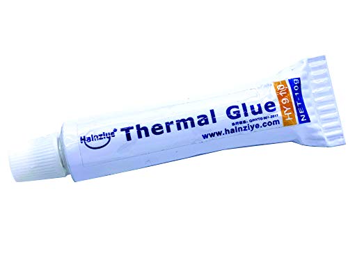 Halnziye 10Gram Thermal Conductive Glue Silicone Plaster Viscous Adhes –  MacMaxe