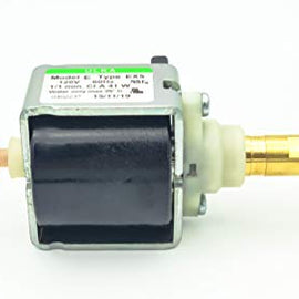 MacMaxe ULKA Model E Type EX5 – Solenoid Vibratory Water Pump – 1/1 min ON/OFF, 120V 60Hz 41W – Wide Compatibility With Espresso Machines