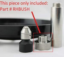 Rhino Pitcher Rinser Part RHBUSH - Bush for RHBRM-SB (Spinjet Upgrade) - RHBUSH