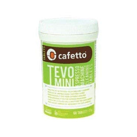 Cafetto TEVO MINI High Performance Espresso Machine Cleaning Tablets, (60 Count Tablets Jar)