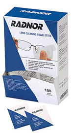 Radnor 5'' X 8'' Pre-Moistened Lens Cleaning Towel