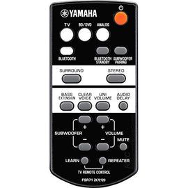 OEM Yamaha Remote Control Supplied with YAS203, YAS-203, FSR71