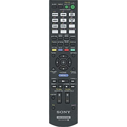 Original Sony RM-AAU104 3D AV Audio Video Receiver Remote Control for Model STR-DH520 (Part No. 1-489-343-11)