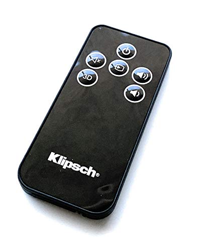 KLIPSCH 1015073 Genuine OEM original Remote for Klipsch Soundbar R-10B ICON SB1 SB3 POWER BAR ELITE