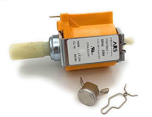 EATON Vibrationspumpe Für Grimac Espressomaschinen – 65W, 230V, 6mm Eingang, 1/8' IG Ausgang